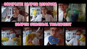 SURGICAL DIAPER REMOVAL - DOCTOR TREATMENT