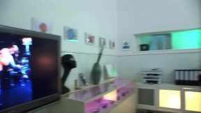 blondes with big boobs, alysha leigh and amy azurra, get down for an ffm threesome in this...