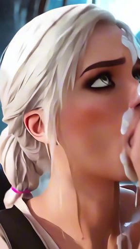 THE WITCHER AI CARTOON COMPILATION   Clip 1