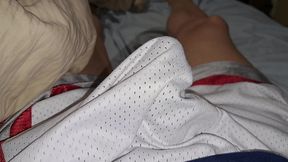HlywdJay - Amateur big cock BBC masturbation POV with massive homemade cumshot