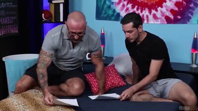 Cock hungry chap gets fucked from behind by his stepdad