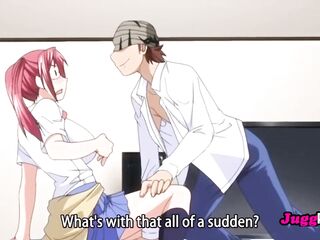 Redhead student can't resist her teacher's big cock, which pounds her wet pussy all over the school. UNCENSORED HENTAI