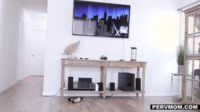 ”Big Titted cougar likes to taste her stepson's morning wood”