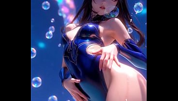 My gamer dream woman - AI Generated