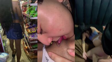 Small Virgin Pussy Gushed Creampied Choked by 3X Shop Destroy