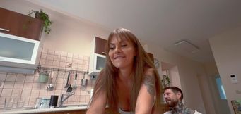 Big tits Euro MILF takes it up the ass SO WELL