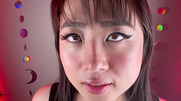 Cum on your Asian girlfriend&rsquo_s face and tongue