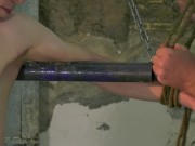 Ginger twink submits to bondage and nipple torment
