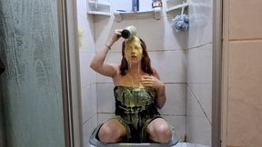 Gunging in my dress