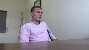 Dirty Scout - Very slim virgin girlfriend bareback handjob indoor