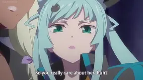 Busty Anime Lesbians Share Steamy Kiss That Unleashes Car Transformations