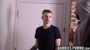 DaddiesPorno.com - Sexy muscular stepdad disciplined his troublesome stepson