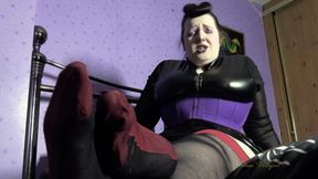 Stocking Tease, Denial and Desire