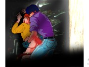 ANIME - A Man Shaking Hips