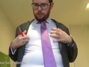 Lilac Shirt and Tie Destruction
