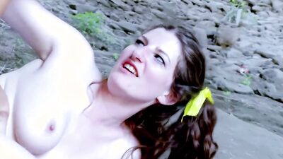 Sabrina Deep gets her natural boobs roughed up by lucky Kevin in a hardcore deepthroat frenzy