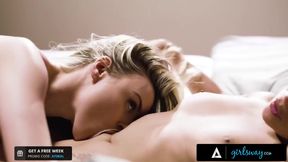 Aidra Fox And Bella Rolland - Horny Girls Have Passionate Sex With Their Lover Compilation