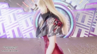 [MMD] SUNMI - TAIL Ahri Sexy Kpop Dance League of Legends Hentai Uncensored 4K 60FPS