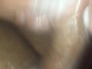 Lotion cock cumming