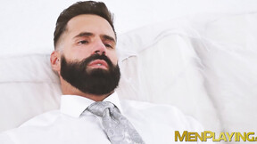 Ceo Dani Robles fucked his worker Oskar Ivan after getting painted