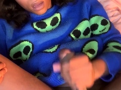 Two trannys fuck a black and a white guy on the sofa