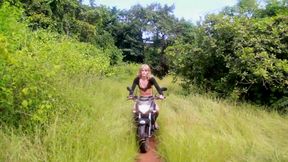 Sex on a Motorcycle Anal Squirting