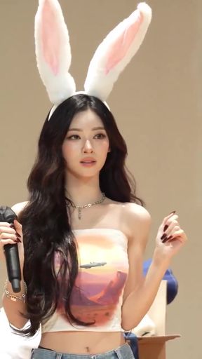 Korean bunny costume