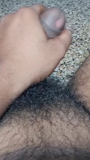 I'm Indian 7inch Cock Masterbation with Oil Massage