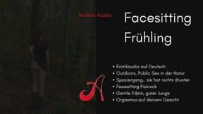 Facesitting Frühling | Avalee Audio | German | Outdoors | No Panties | Gentle Fdom | Female Orgasm | immersives Erotikaudio für süße Subs