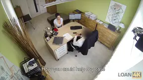 Dirty anal sex on purpose helps busty brunette get her cash