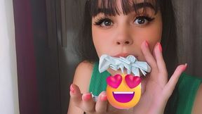 ENCHENDO BALOES ATE ESTOURAR NA MINHA CARA