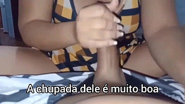 Cara me pagou para eu ficar humilhando ele, chamando ele de macho escroto, de corno manso