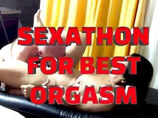 SEXATHON FOR MOST EXCELLENT CLIMAX WITH ADAMANDEVE AND LUPO
