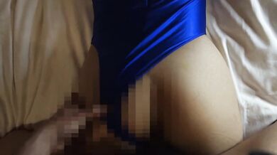 むちむち美尻に寝バック射精