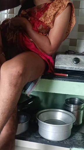 Memorable moment from &quot;house wife suck neighbour in kitchen when husband not there in home&quot;