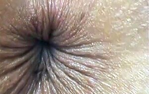 Winking Butthole Close-Up on Webcam