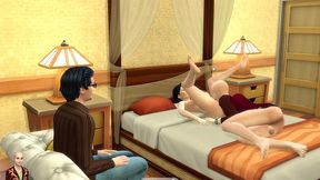 how to - japanese husband shares his wife with his virgin stepson who is sick making the characters