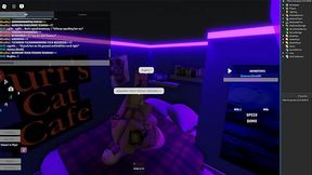 Futa plunges huge strap-on into her tight ass in a steamy studio