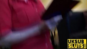 UKSubSluts com - Delectable MILF fucks maledom after giving him blowjob with skill