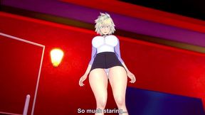 deku gets full service from bakugo s milf - my hero academia