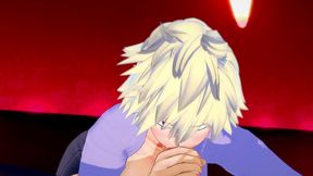 deku gets full service from bakugo s milf - my hero academia