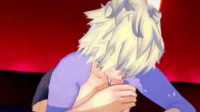deku gets full service from bakugo s milf - my hero academia
