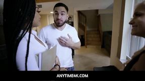 Anytime4K - Stepdaughter Introduces Her Bff to Ther Stepdad and She Wants to Be Freeused - Lina Flex, Bella Jane
