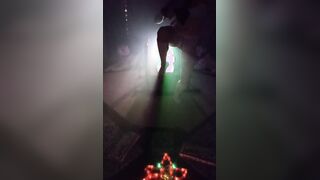 Undergarments Lightshow Arse Dance