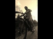 Bicycle Gym with Natural Muscle Guy Andy Autumn 2022 Halloween MTB Edition Part 2