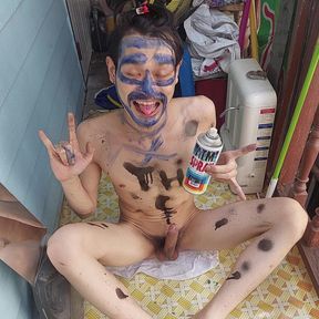 Spray-paint Masturbation