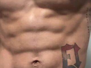 After hittin the gym and out the shower