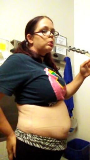 Clear Water Hose Chug- Fast and Huge Water Bloat Inflation