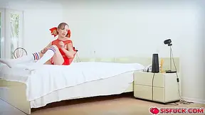 Aliya Boost Stepbros Energy, By Riding And Bouncing On His Prick
