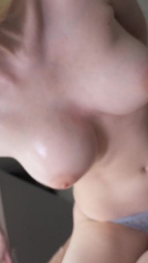 Stepsister Caught Me Jerking Off On Her - Lets Me Rub Her Pussy and Cum In Her Panties   Clip 2